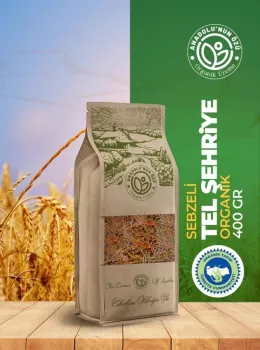 Organik Sebzeli Tel Şehriye