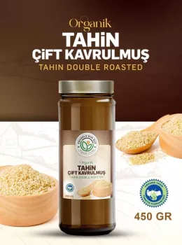 Organik Tahin Çifte Kavrulmuş 