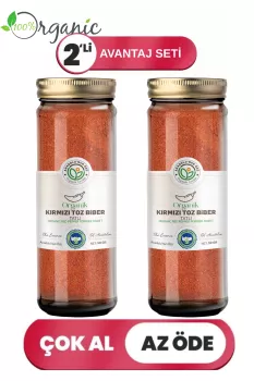 Organik Toz Biber (Tatlı) 2’li Set