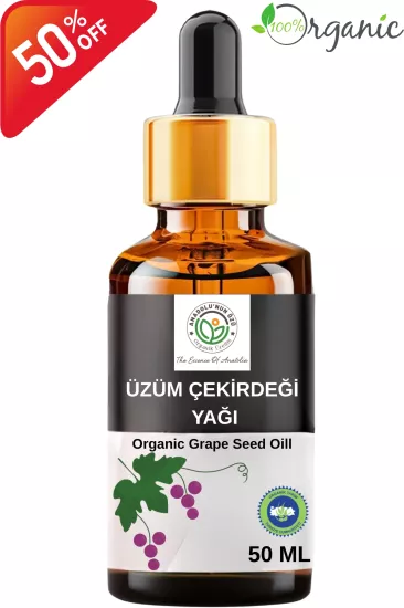 Organik Karaüzüm Çekirdeği Yağı(Soğuk Press)