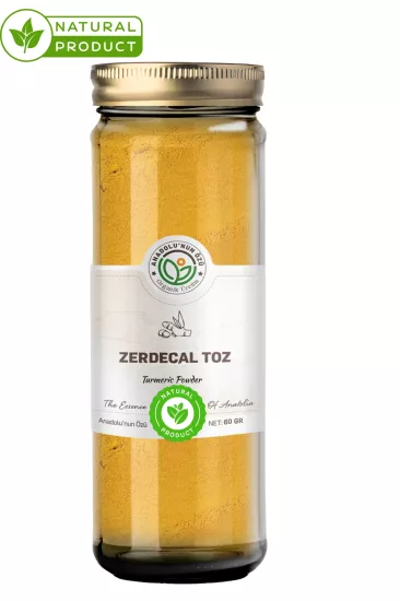 Doğal Zerdeçal Toz