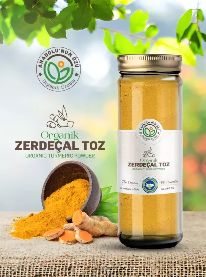 Organik Zerdeçal Toz