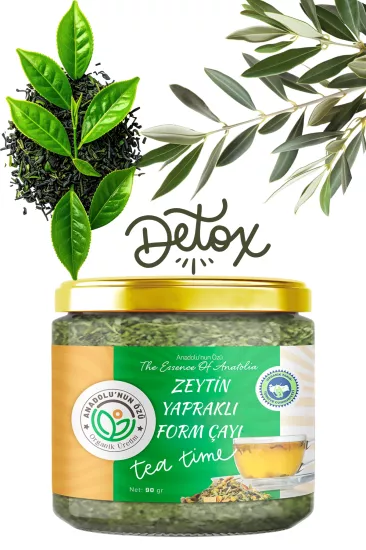 Organik Zeytin Yapraklı Form Çayı