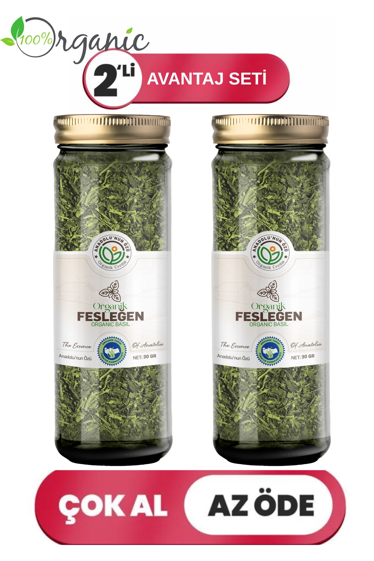 Organik%20Fesleğen%20Yeşil%202’li%20Set